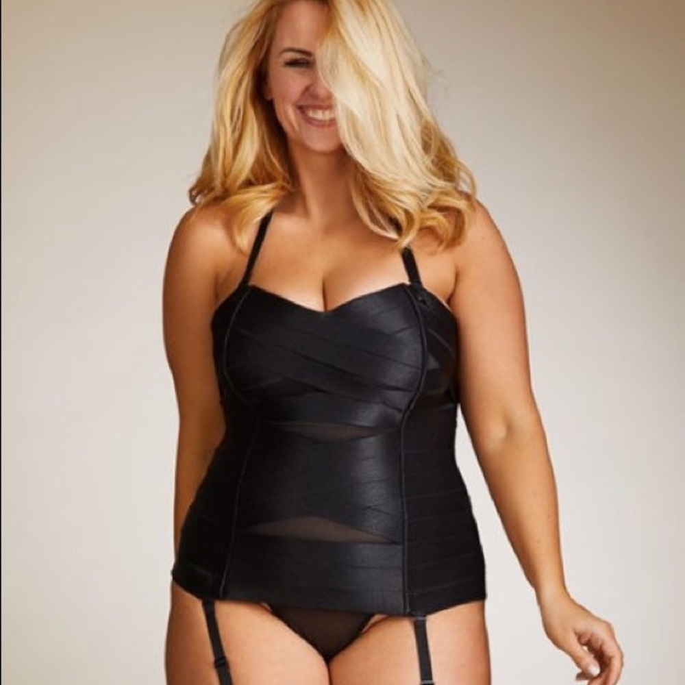 Satin Bandage Bustier